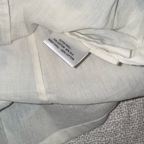 Anita Dongre aviva Floral Blue and White Dress - Picture 9 of 10